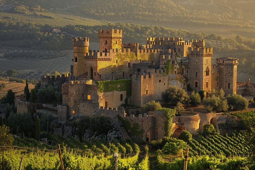 Découverte d'un château emblématique de la Drôme Provençale