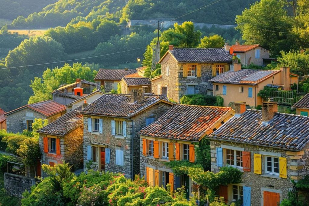 Eurre - Un village authentique avec un panorama splendide sur la Vallée du Rhône.